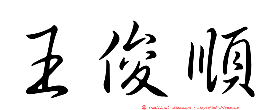 王俊順