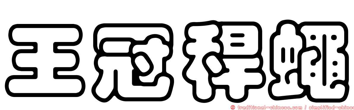 王冠稈蠅