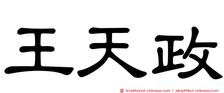 王天政