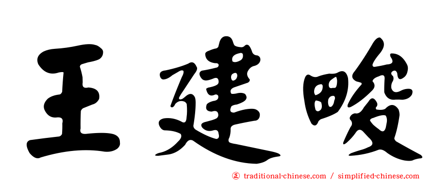 王建畯