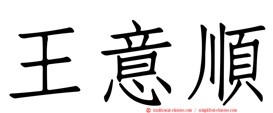 王意順