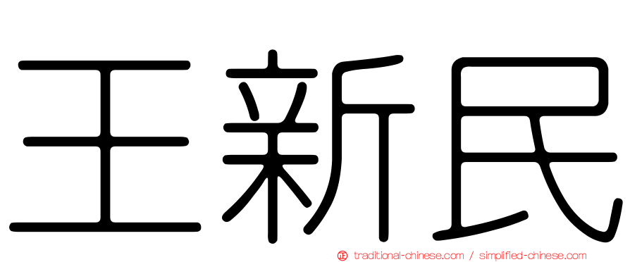 王新民