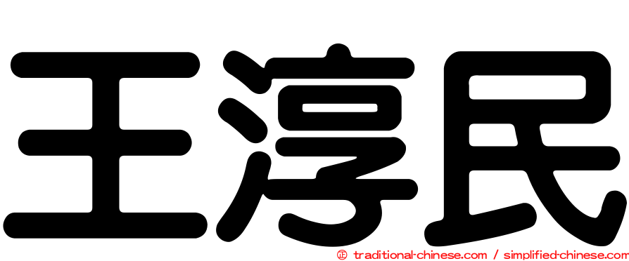 王淳民
