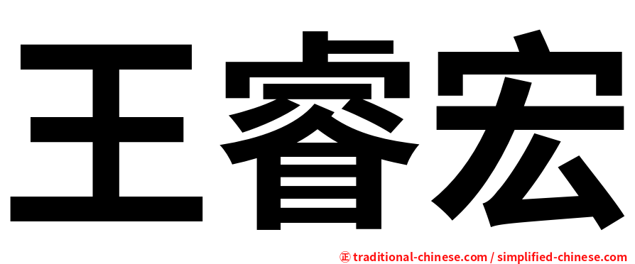 王睿宏