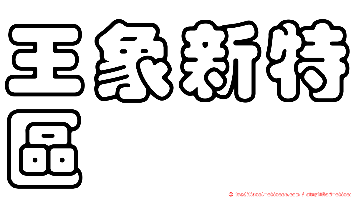 王象新特區