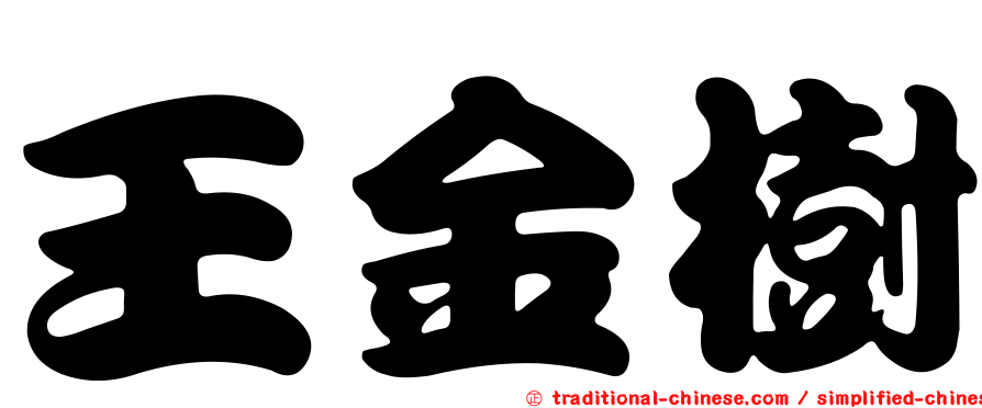 王金樹