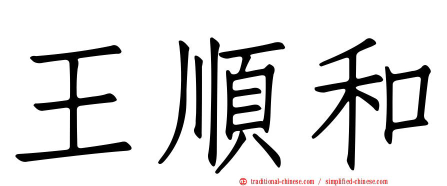 王順和