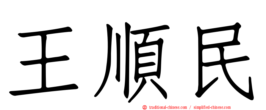 王順民