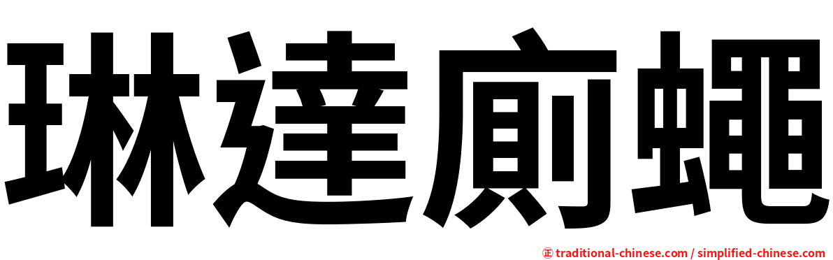 琳達廁蠅