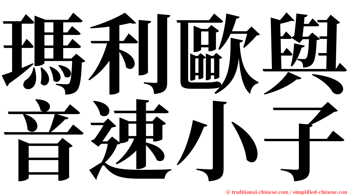 瑪利歐與音速小子 serif font