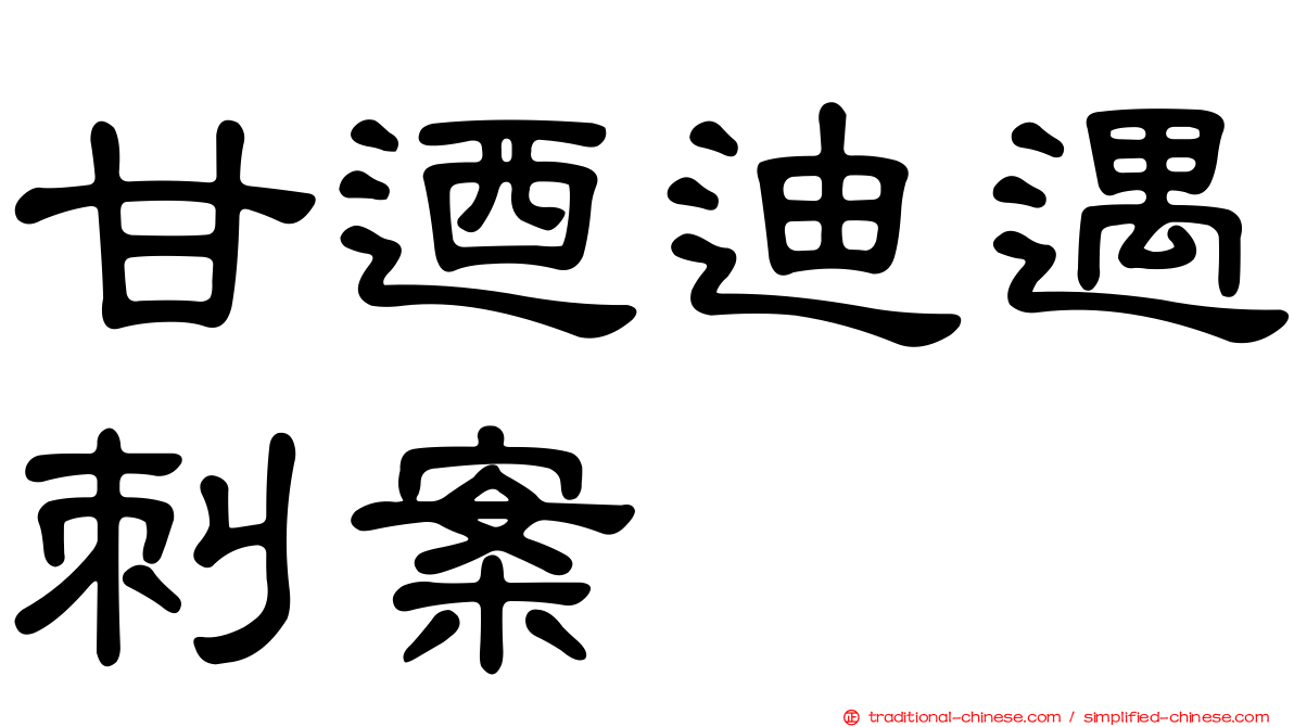 甘迺迪遇刺案