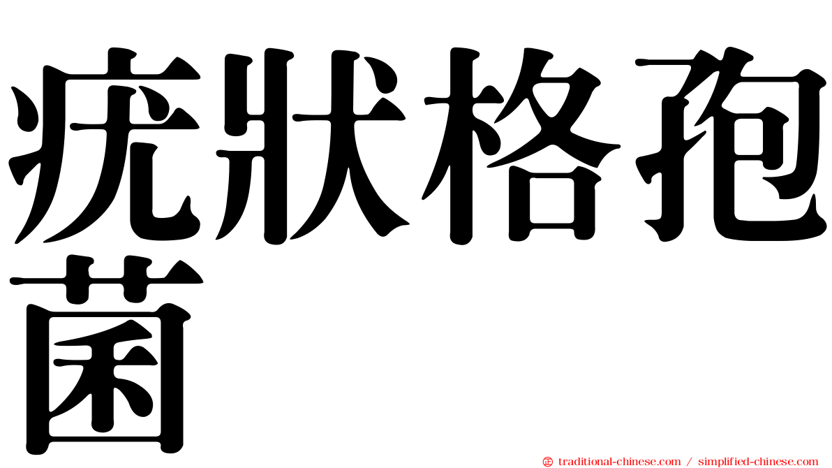 疣狀格孢菌