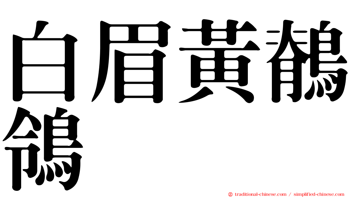 白眉黃鶺鴒