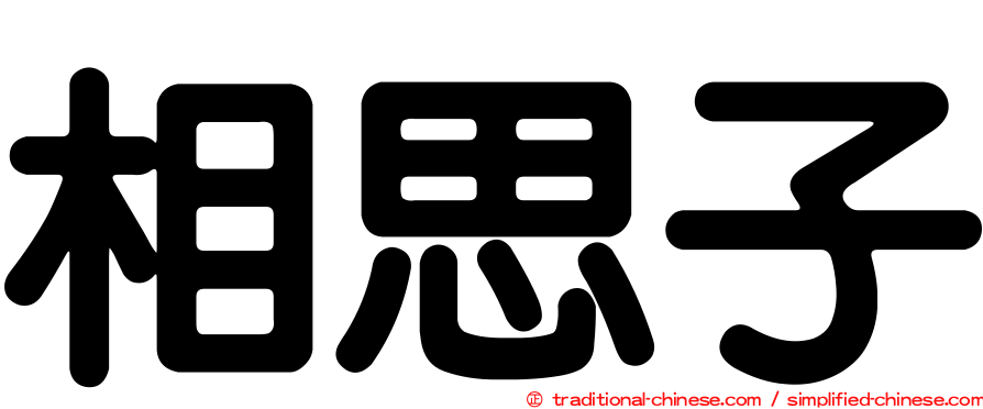 相思子