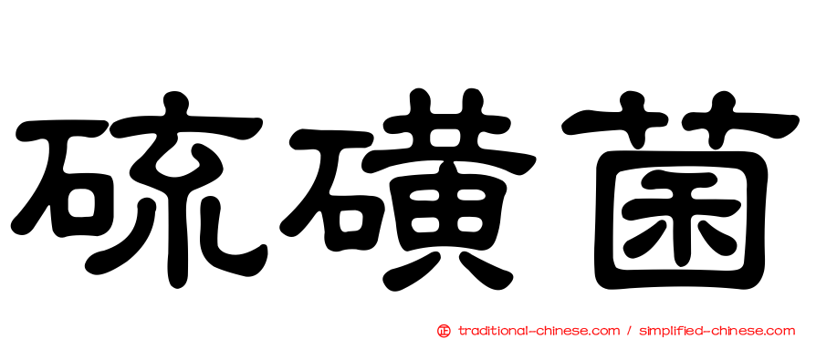 硫磺菌