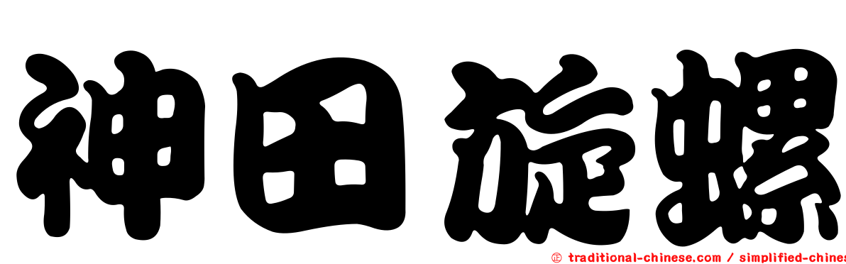 神田旋螺