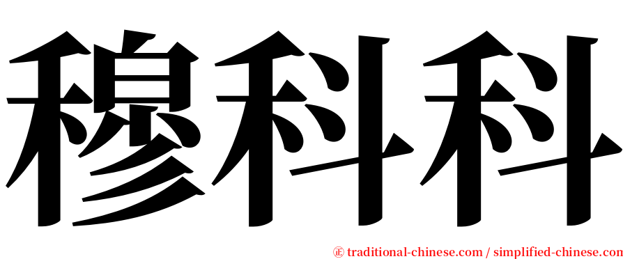 穆科科 serif font