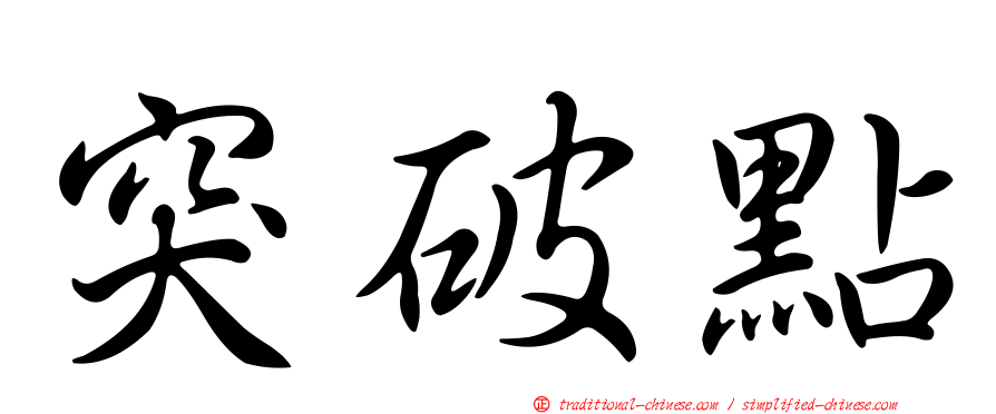 突破點
