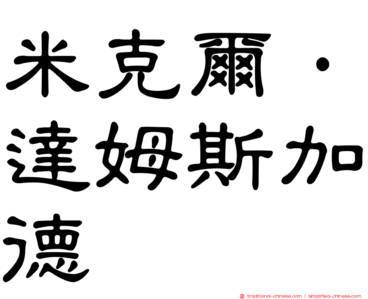 米克爾·達姆斯加德