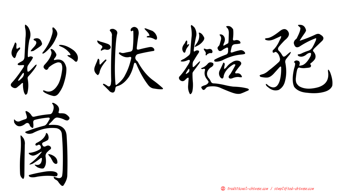 粉狀糙孢菌