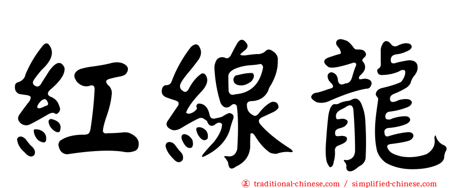 紅線龍