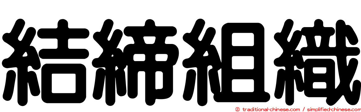 結締組織