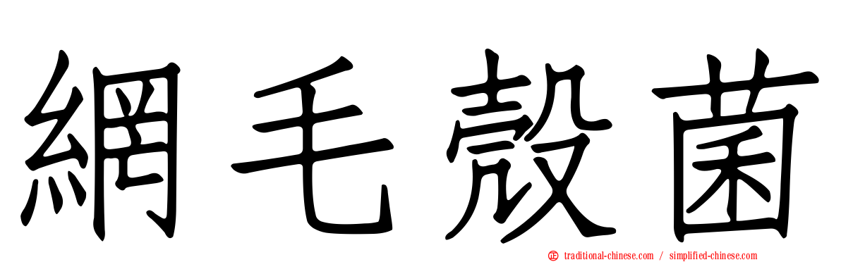 網毛殼菌