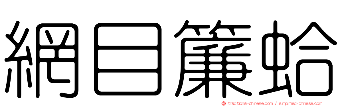 網目簾蛤