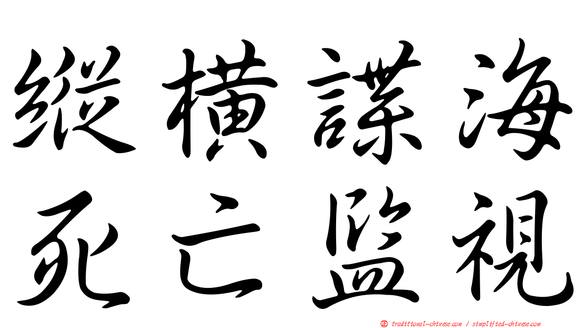 縱橫諜海死亡監視