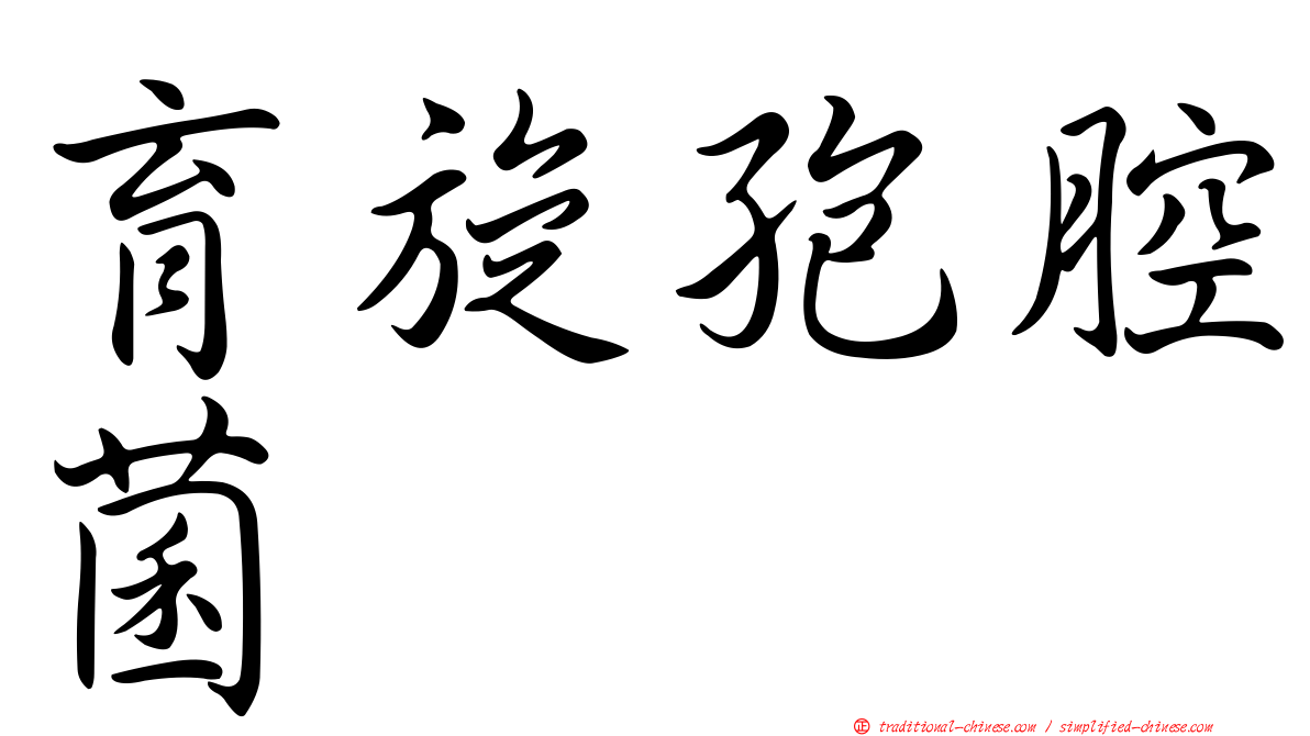 育旋孢腔菌