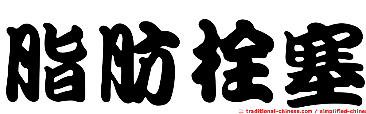 脂肪栓塞