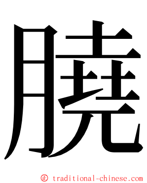 膮 ming font