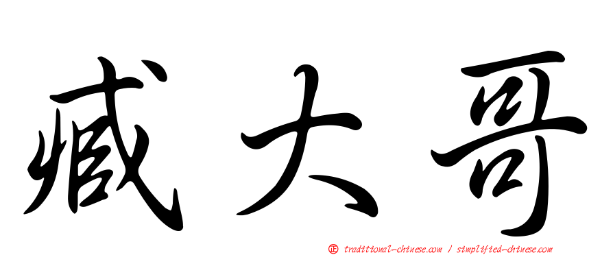 臧大哥