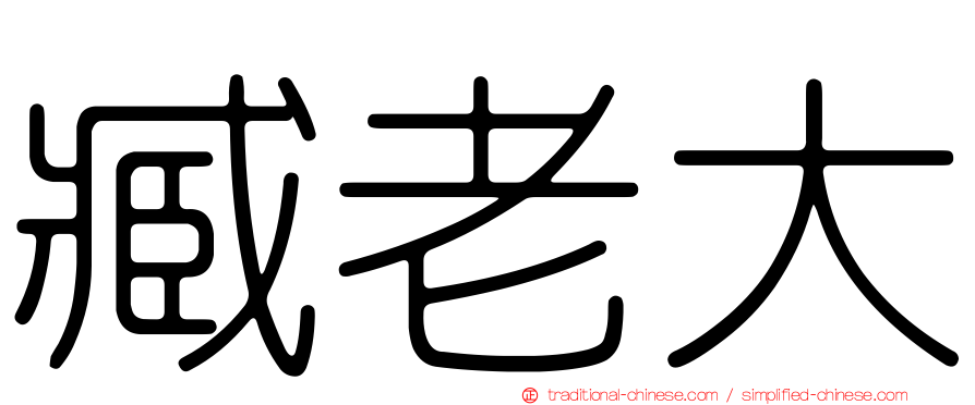 臧老大