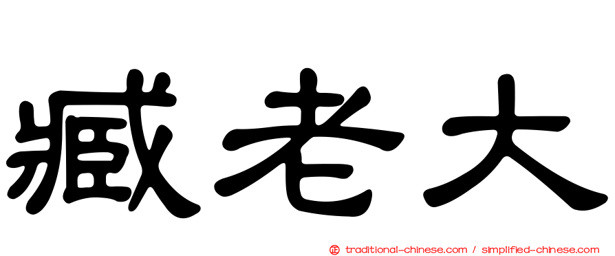 臧老大