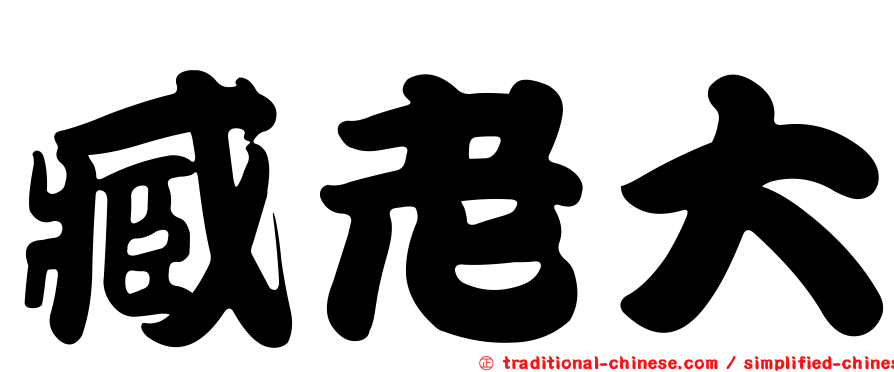 臧老大