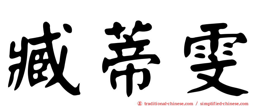 臧蒂雯