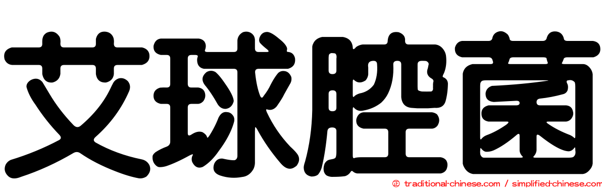 艾球腔菌