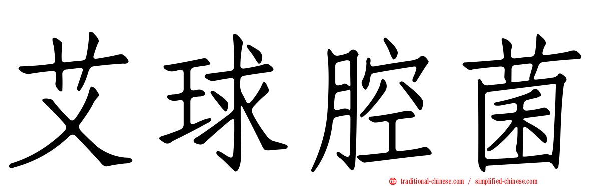 艾球腔菌