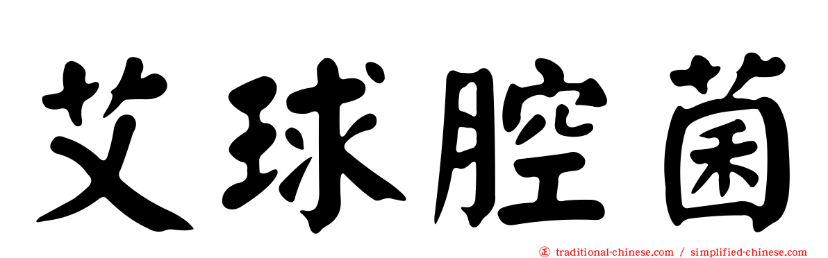艾球腔菌