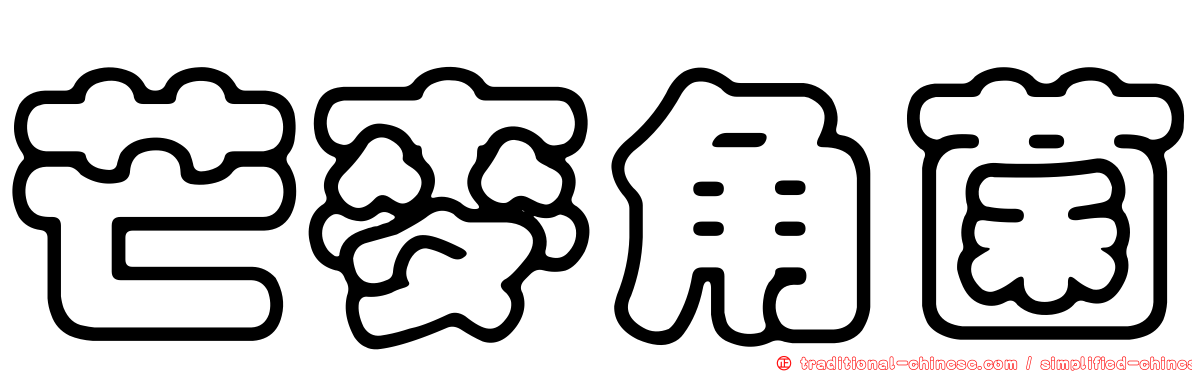芒麥角菌