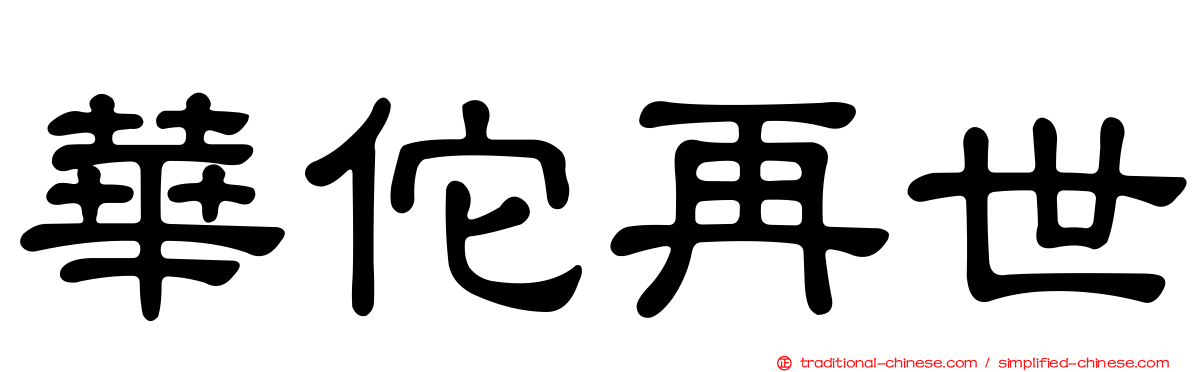 華佗再世