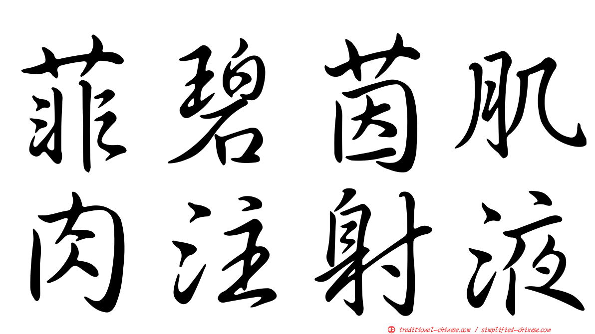 菲碧茵肌肉注射液