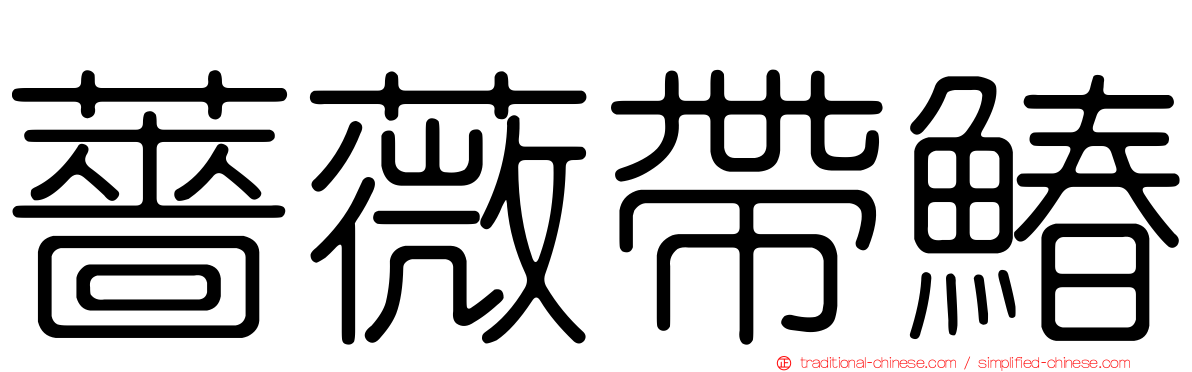 薔薇帶鰆