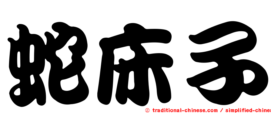 蛇床子