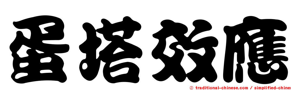 蛋塔效應