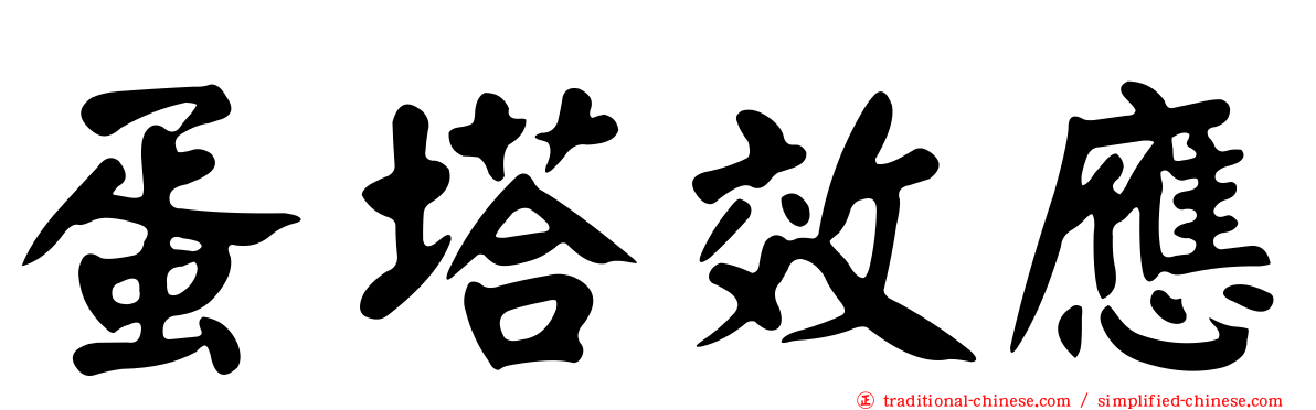 蛋塔效應