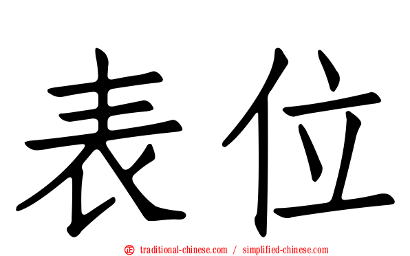 表位
