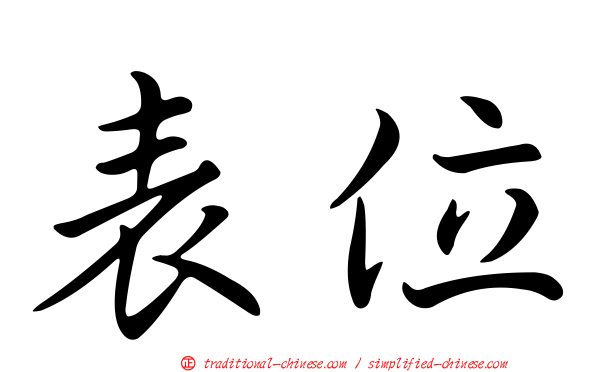 表位