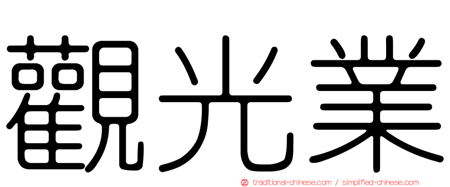 觀光業